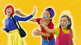 When Moms Away  Superhero Songs  Hokie Pokie Kids Videos [upl. by Nilesoj]