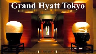 Grand Hyatt Tokyo 5Star Luxury Hotel in Roppongi Hills Japan full tour [upl. by Lehteb]