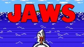 Jaws NES  Playthrough With Commentary [upl. by Nainatrad200]