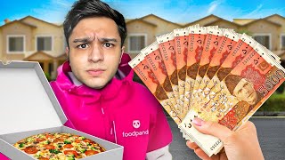 Stealing FoodPanda Orders And Tipping Rs10000 [upl. by Hallie807]