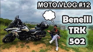 Benelli Trk 502  İlk Enduro motor deneyimi  Yuvacık Barajı  Superlight  Sohbet  MOTO VLOG 12 [upl. by Leahcimrej]