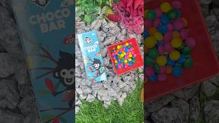 CHOCO BAR CHOCOLATE amp GEMS POPSICLE shotrs youtubeshorts shortsvideoviral [upl. by Okkin]