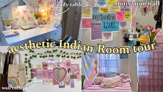 Indian Asthetic Room Tour ♡✨pinterest inspired [upl. by Catie]