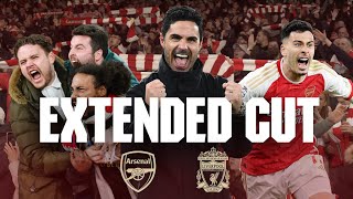 EXTENDED CUT  Bench Cam AAA Fast Forward amp unseen footage  Arsenal vs Liverpool 31 [upl. by Ruthy]