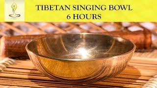 6 Hours Amazing Healing Vibration  Pure Tone Singing Bowl Meditation  Tone G [upl. by Atlante]