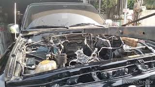 Nissan Patrol ZD30 GU Y61 injection pump and engine block replacement [upl. by Airat]