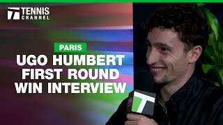 Ugo Humbert Wants to Follow Footsteps of Tsonga in Bercy  2024 Paris 1st Round [upl. by Seadon]