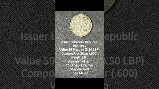 Lebanese Republic ￼50 Piastres [upl. by Dean]