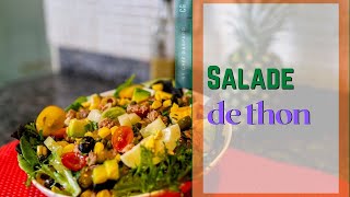 Recette salade de thon [upl. by Codie]