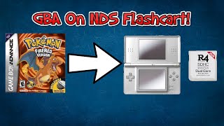 How to Play GBA Games from your NDS Flashcart [upl. by Ihteerp]