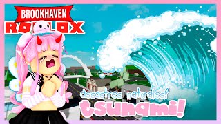 NUEVO DESASTRE NATURAL ¡EXTREMO EN BROOKHAVEN INUNDADO  TSUNAMI 🌊🏙️ ANIELICA ROBLOX [upl. by Cired950]