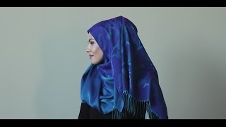 Tesettüre Uygun Şal Bağlama Modelleri Nasıl Yapılır Shawl Tutorial [upl. by Corron]