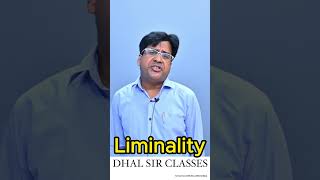 sociologicalperspectives ugcnet upsc shorts  Liminality  DR SK DHAL SIR [upl. by Udele]