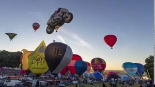 Bristol Balloon Fiesta 2018  Mass Ascent amp Nightglow [upl. by Norit]