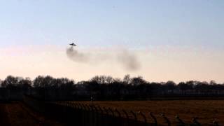 Luftwaffe F4F Phantom 3848 landing at Wittmund Air Base [upl. by Ringler]