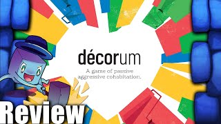 Décorum Review  with Tom Vasel [upl. by Banky]