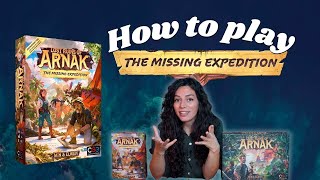 The Missing Expedition expansion Lost Ruins of Arnak  How to play the campaign [upl. by Orit]