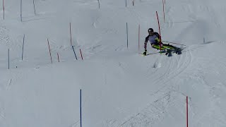 New big rolls for the WorldCup race in Flachau training March 2022  Matej Vidovic [upl. by Nedry863]