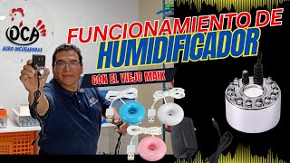 CÓMO FUNCIONA UN HUMIDIFICADOR PARA PODER USARLO EN SU INCUBADORA [upl. by Milman993]