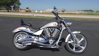 001717  2008 Victory Vegas Jackpot  Used motorcycles for sale [upl. by Kosse975]