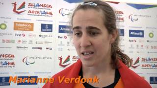 EK Atletiek Goud voor Marianne Verdonk [upl. by Sholem]