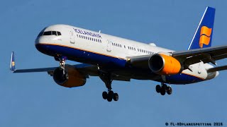 Compilation of Icelandair Boeing 757s at Heathrow airport LHREGLL [upl. by Ugo]