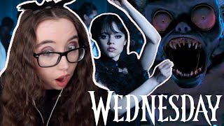 WHO asked for this love triangle not wednesday 💀  wednesday reaction amp commentary episodes 14 [upl. by Hillari]