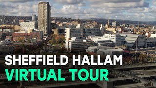 Sheffield Hallam Campuses  Virtual tour [upl. by Steffin]