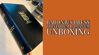 Baronius Press Roman Breviary Unboxing [upl. by Prince]