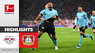 LastMinuteWin for B04  RB Leipzig  Bayer 04 Leverkusen 23  Highlights MD18 – Bundesliga 2024 [upl. by Erasmus]