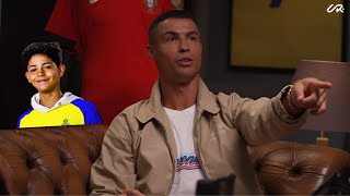 Cristiano Ronaldo Talks about his son Cristiano Junior amp Discipline For This Generation [upl. by Thier]