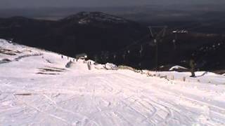 Skiing down the Ciste Fairway POV in Cairngorm Sco [upl. by Gloria]