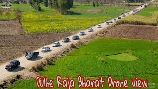 Dulhe Raja Full Song Piche Barati Aage Band Baja Hum Kisise Kum Nahin Barat Droneview aye Dulhe Raja [upl. by Atinihs]