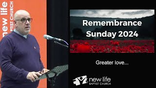 Remembrance Greater love 10 November 2024 [upl. by Edahc490]