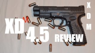 Review Springfield Xdm 45 in 40 SampW [upl. by Federica]