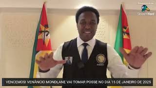 POVO VENCEU Venâncio Mondlane VAI TOMAR POSSE NO DIA 15 DE JANEIRO DE 2025 como Presidente Eleito [upl. by Nnaeinahpets]