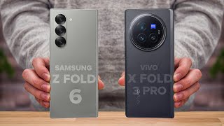 Samsung Z Fold 6 Vs ViVO X Fold 3 Pro  Full Comparison ⚡ Which one is Best [upl. by Trocki]