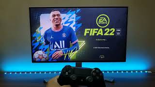 FIFA 22 Gameplay on PS4 Slim [upl. by Llemar273]