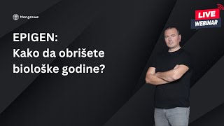 Live  Igor Rakić  EPIGEN Kako da obrišete biološke godine [upl. by Arun260]