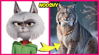 How Sing 2 Characters Look In Real Life  Guess The Voice Quiz  Favorite Foods amp More  Nooshy [upl. by Dnomasor]