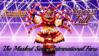 The Masked Singer UK  Lionfish  Season 3 Full [upl. by Yrrah]