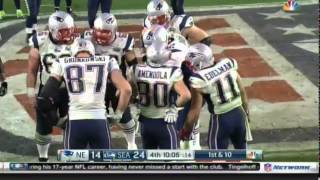 Edelman Concussion Hit in Superbowl XLIX [upl. by Murtha467]