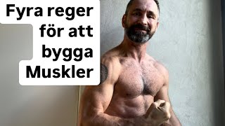 Fyra regler för att bygga muskler [upl. by Tichonn]