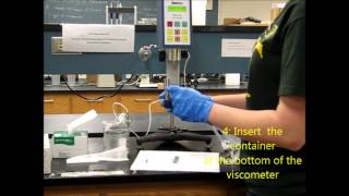 Viscosity of NonNewtonian Fluid Using Brookfield Rotational Viscometer [upl. by Menell]