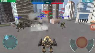 War Robots Destrier gameplay AT Spiral [upl. by Varhol]