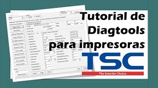 Tutorial de Diagtool para Calibrar y configurar Impresoras TSC [upl. by Atilef]