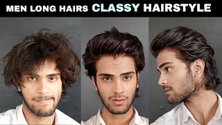 Long Hairs CLASSY HAIRSTYLE Men [upl. by Evadne]