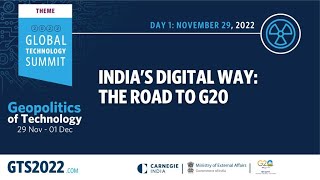 Global Technology Summit 2022  Day 1  India’s Digital Way The Road to G20 [upl. by Ocirnor]