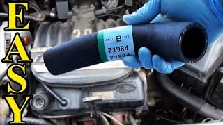 How to Replace a Radiator Hose Upper and Lower [upl. by Cantone]