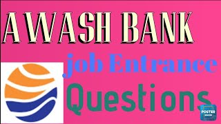 አዋሽ ባንክ ለመግባት ይህንን ጥያቄዎች ይስሩAwash Bank Exam Questions ETHIOBANKSEXAM [upl. by Hoebart]